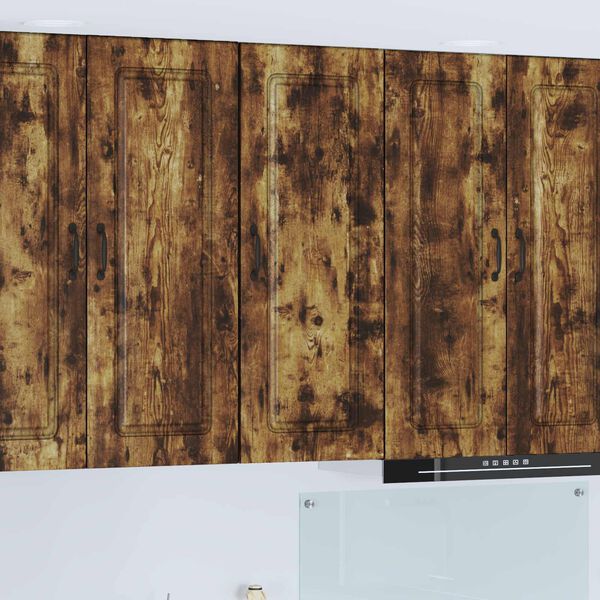 vidaXL K&ouml;kssk&aring;p Kalmar R&ouml;kt ek 40 x 31 x 100 cm Konstruerat tr&auml;