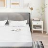 vidaXL Madrasskydd vit 160x220 cm vattent&auml;t