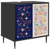 vidaXL Badrumssk&aring;p MAINZ Svart ek 60 x 40 x 61 cm Konstruerat tr&auml;