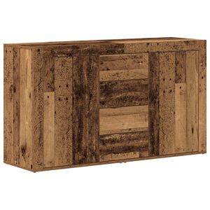 vidaXL Sideboard Gammalt tr&auml; 120 x 36 x 69 cm Konstruerat tr&auml;