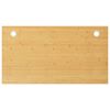 vidaXL Bordsskiva 110x60x1,5 cm bambu