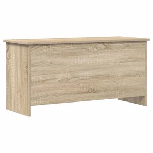 vidaXL F&ouml;rvaringskista Sonoma-ek 100 x 40 x 50 cm Konstruerat tr&auml;