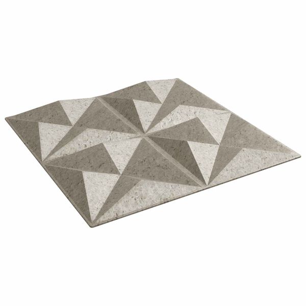 vidaXL V&auml;ggpaneler 24 pcs Origami Betong 50 x 50 cm XPS Skum