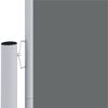 vidaXL Infällbar sidomarkis antracit 200x1000 cm