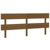 vidaXL S&auml;nggavel honungsbrun 184x3x81 cm massiv furu