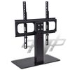 vidaXL TV-st&ouml;d med fot j&auml;rn 400 x 400 mm 23" - 55" svart
