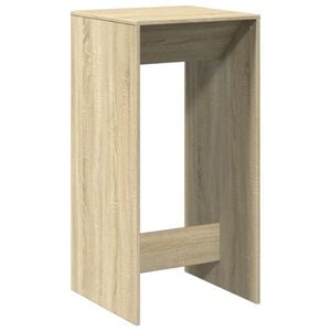 vidaXL Barbord sonoma-ek 51x50x103,5 cm konstruerat tr&auml;