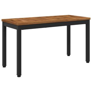 vidaXL Tr&auml;dg&aring;rdsb&auml;nk 80,5 x 35 x 45 cm Massivt Akaciatr&auml; Rektangul&auml;r