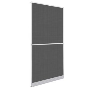 vidaXL F&auml;llbart insektsfilter Vit och svart 100 x 215 cm