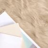 vidaXL Fusk Skinnmatta Tafalla Beige 240 x 340 cm Polyester