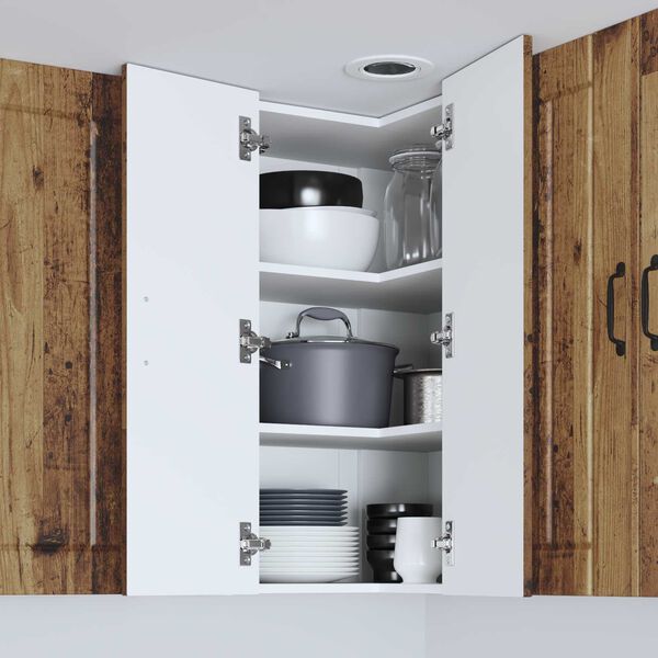 vidaXL K&ouml;kssk&aring;p Gammalt tr&auml; 57 x 57 x 80 cm Konstruerat tr&auml;