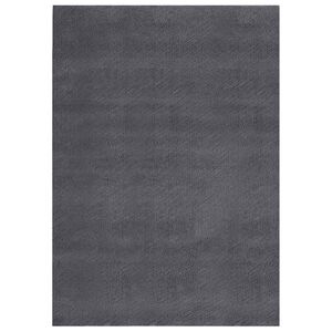 vidaXL Tv&auml;ttbar matta kort lugg 160x230 cm halkfri antracit