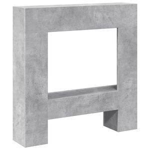 vidaXL Spiselkrans betonggr&aring; 81x18x82 cm konstruerat tr&auml;