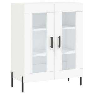 vidaXL Sk&aring;p vit 69,5x34x90 cm konstruerat tr&auml;
