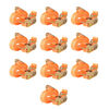 vidaXL Lastsp&auml;nnare med sp&auml;rr 10 st 0,4 ton 6mx25mm orange