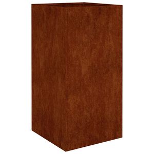 vidaXL Odlingsl&aring;da 40x40x80 cm rosttr&ouml;gt st&aring;l