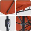 vidaXL Trädgårdsparasol Terracotta 385 x 209 x 244 cm tyg