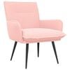 vidaXL F&aring;t&ouml;lj Rosa Boucl&eacute;