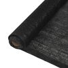 vidaXL Insynsskyddsn&auml;t HDPE svart 2x10 m