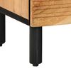 vidaXL Nattduksbord med låda Brun 50 x 33 x 60 cm massivt akacia