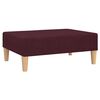 vidaXL Fotpall lila 78x56x32 cm tyg