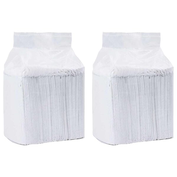 vidaXL Träningspad för djur Enfärgad 100 pcs 45 x 33 cm