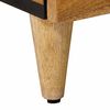 vidaXL Nattduksbord Naturf&auml;rg 40 x 33 x 46 cm Massivt mangotr&auml;