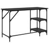 vidaXL Skrivbord Svart Ek 120 x 50 x 75 cm Konstruerat tr&auml;