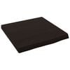 vidaXL V&auml;gghylla m&ouml;rkbrun 40x40x(2-4) cm behandlad massiv ek