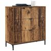 vidaXL Sideboard Gammalt tr&auml; 79,5 x 33 x 82 cm Konstruerat tr&auml;