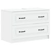 vidaXL Badrumssk&aring;p med handfat UTRECHT Vit 82 x 41 x 56 cm