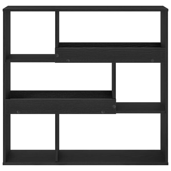 vidaXL Bokhylla Svart Ek 100 x 33 x 94,5 cm Konstruerat tr&auml;