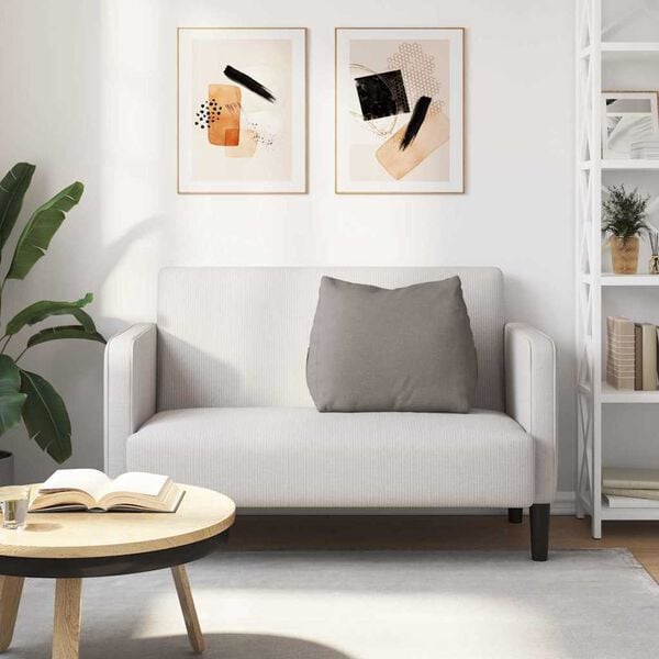 vidaXL Ryggkudde Taupe 60 x 20 x 50 cm tyg