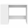 vidaXL Skrivbord vit 102x50x75 cm konstruerat tr&auml;