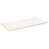 vidaXL Skrivbordsskiva vit 110x55x2,5 cm massiv furu