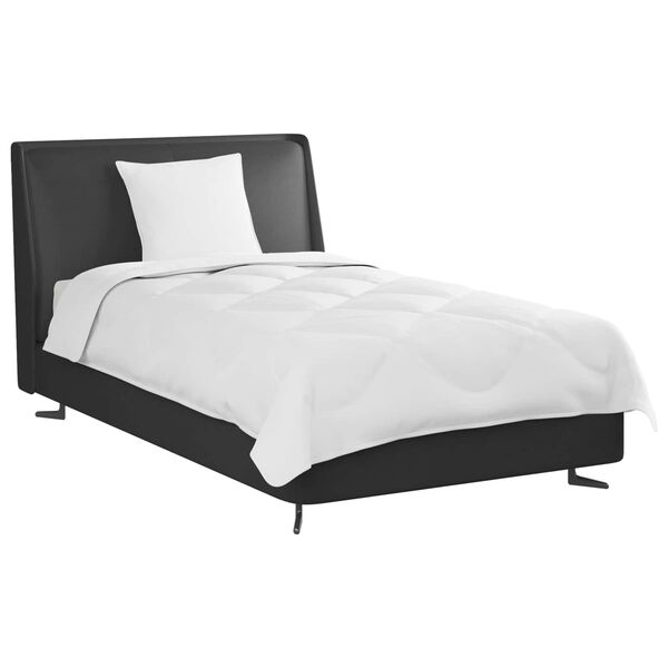 vidaXL &Aring;ret runt duvet med kudde 2 pcs Vit Mikrofiber