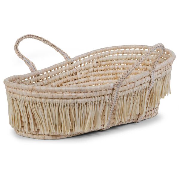 CHILDHOME Moseskorg med madrass naturf&auml;rg