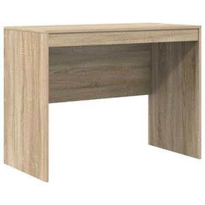 vidaXL Skrivbord Sonoma-ek 100 x 50 x 76 cm