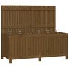 vidaXL F&ouml;rvaringsl&aring;da honungsbrun 147x68x64 cm massiv furu