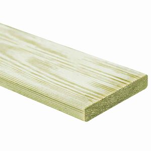 vidaXL D&auml;ckbr&auml;da 24 st Gr&ouml;n Impr impregnerad 1.44 m&sup2; Impregnerat furu