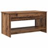vidaXL Kaffeebord Artisan Ek 80 x 50,5 x 41,5 cm Konstruerat tr&auml;