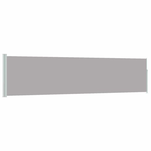 vidaXL Inf&auml;llbar sidomarkis 120x500 cm gr&aring;