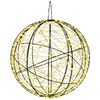 vidaXL Julfinialslampa 750 LED-lampor Varmvit &Oslash; 50 x 52 cm