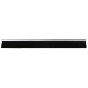 vidaXL Sj&auml;lvh&auml;ftande d&ouml;rrborstlist 2 st 100 cm Aluminiumlegering
