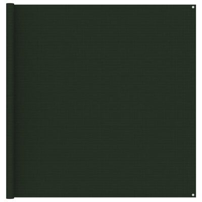 vidaXL Tältmatta 200x400 cm mörkgrön