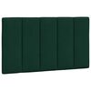 vidaXL Bed with Mattress "Hanko" Dark Green 80x200 cm Velvet