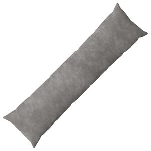 vidaXL Kudde HEERLEN Ljusgr&aring; 40 x 145 cm Mikrofiber Fleece