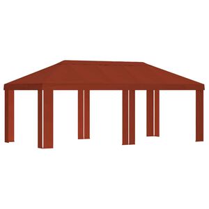 vidaXL T&auml;lt&ouml;verdrag 6 x 3 m Terracotta Polyester 190