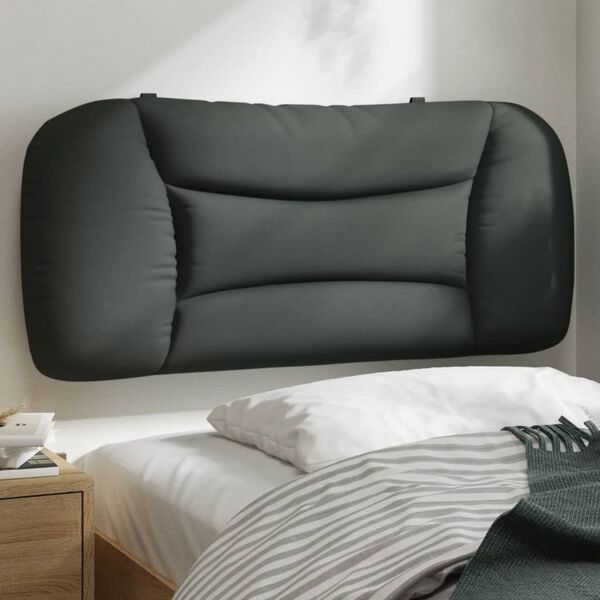vidaXL Headboard Cushion "Hvar" Dark Grey 90 cm Fabric
