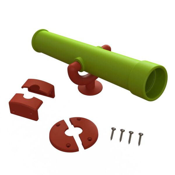 TRIGANO Teleskop 6 cm gr&ouml;nt och r&ouml;tt